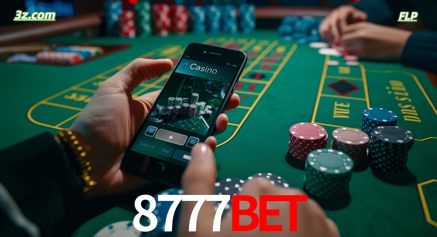 Cassino online 8777bet no Brasil com jogos de mesa e apostas pelo celular