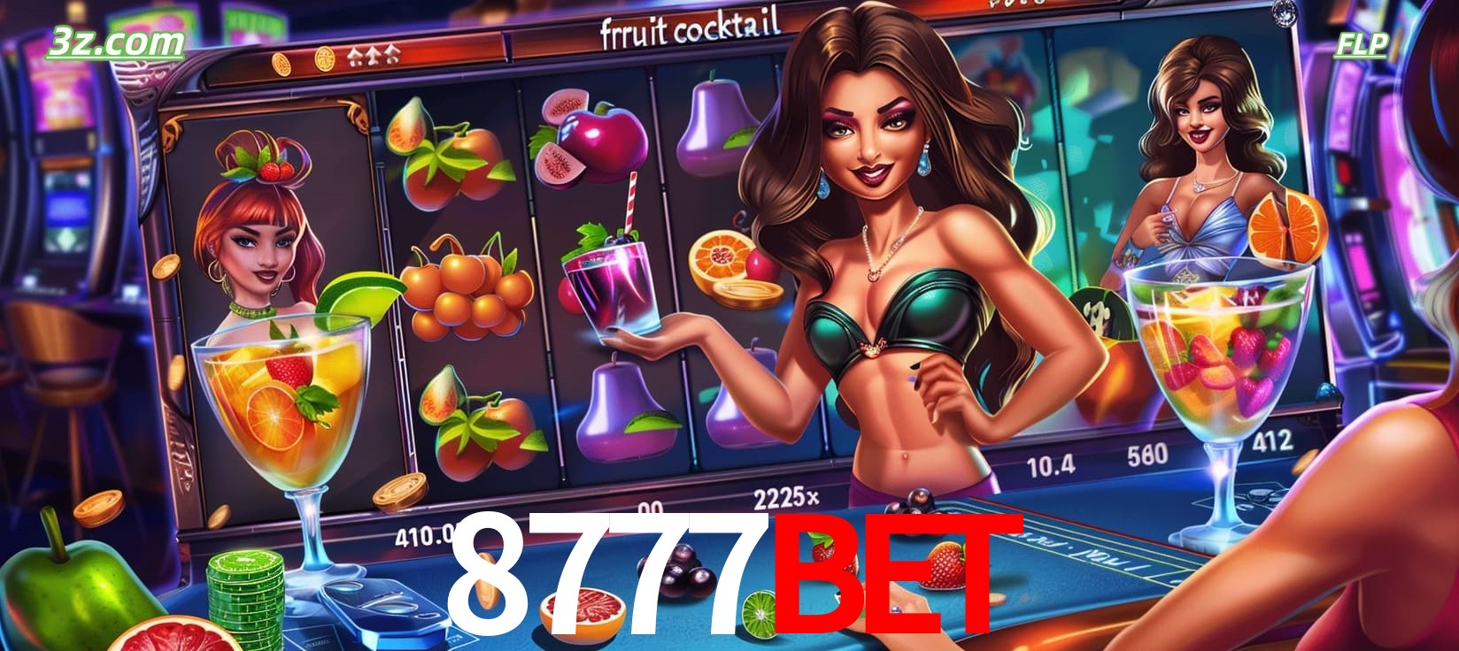 Cassino online 8777bet Brasil com slot Fruit Cocktail divertido